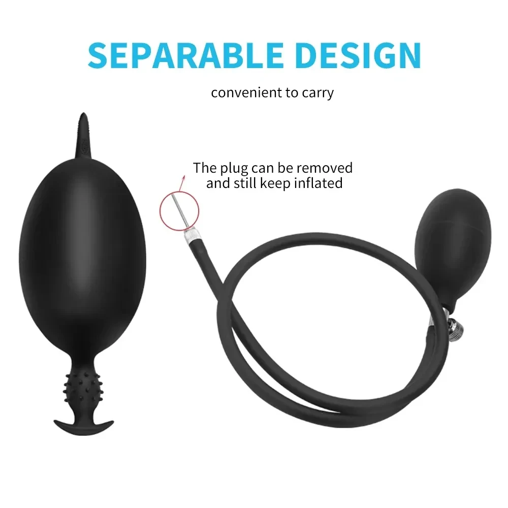 isensualflow es plug anal inflable silicona medica 1