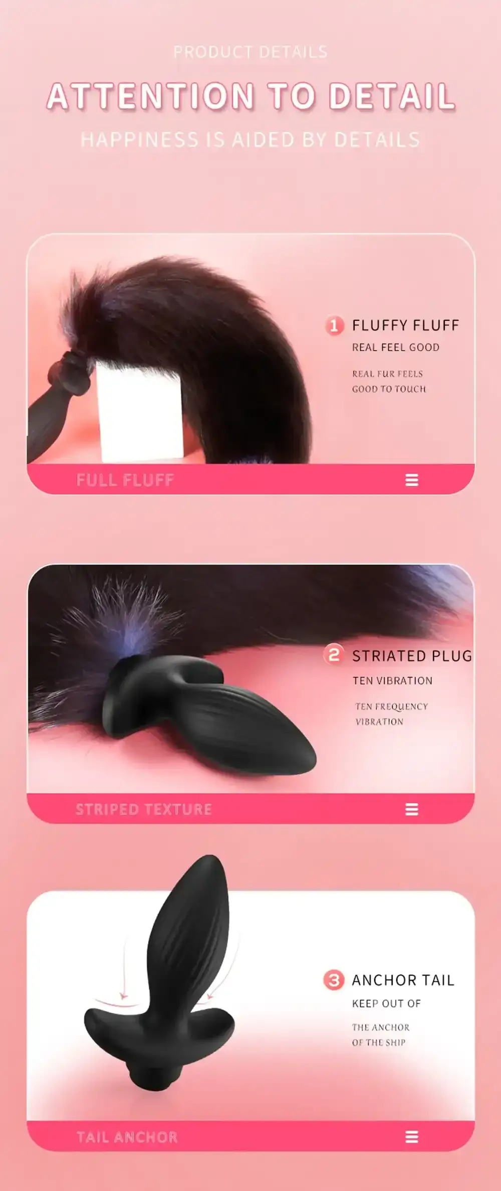 isensualflow es plug anal silicona con cola zorro