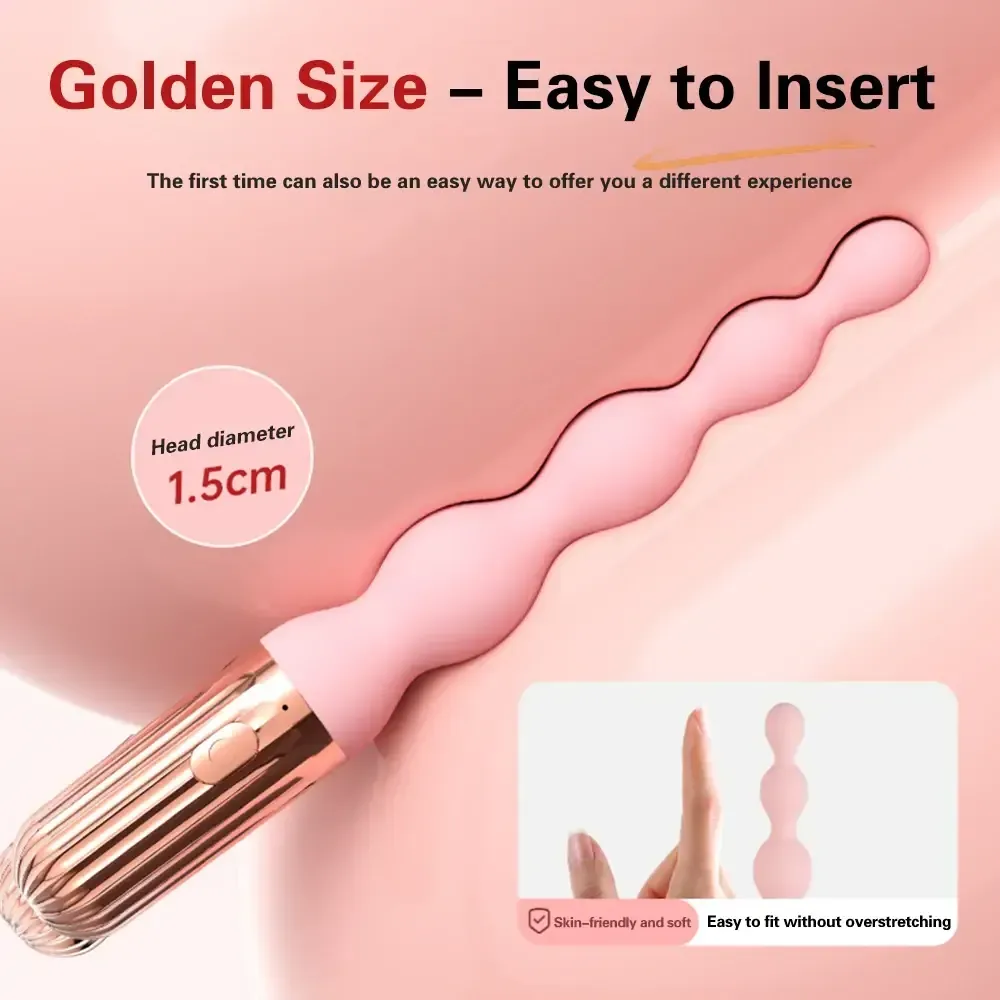 isensualflow es plug anal silicona con cuentas