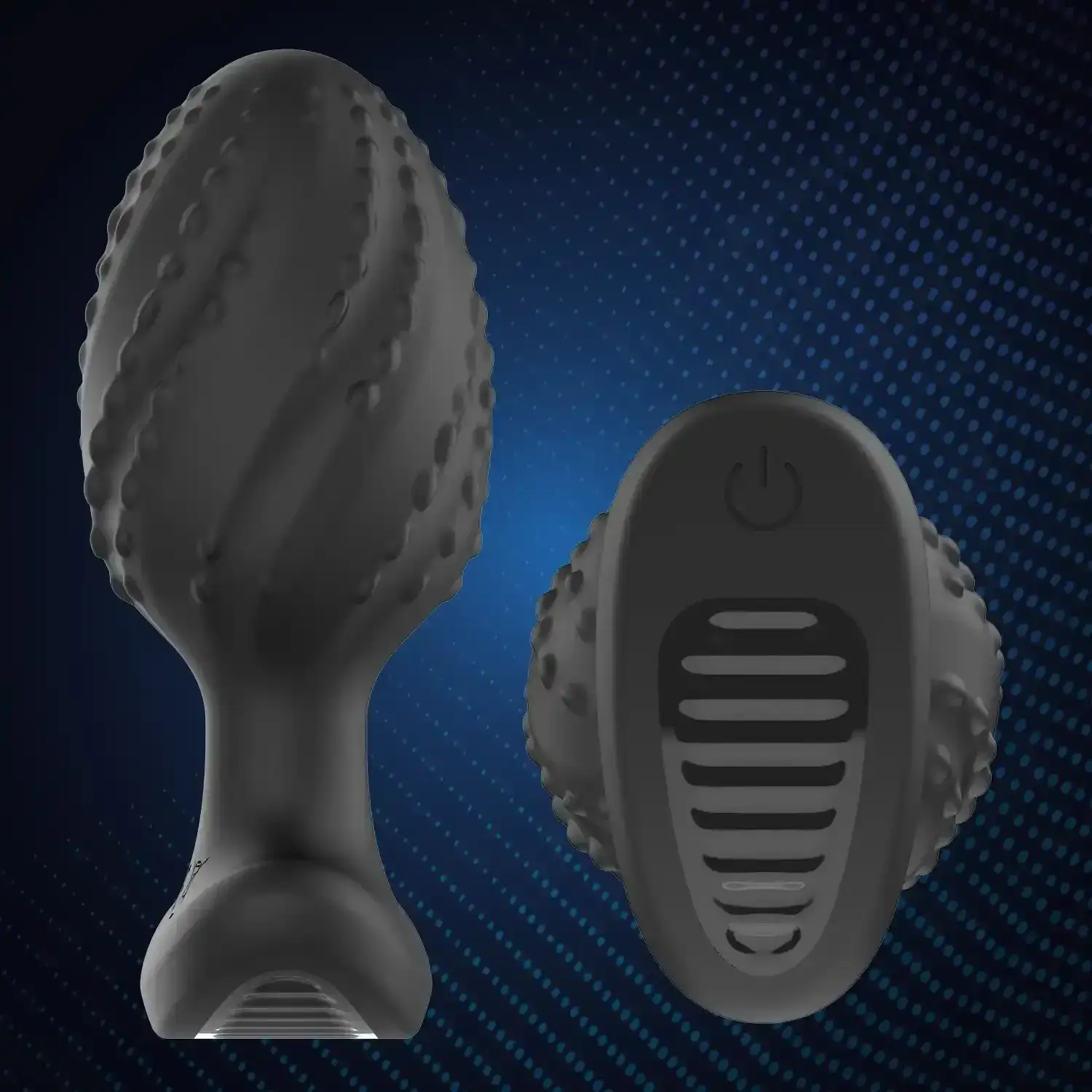 isensualflow es plug anal silicona con vibracion 1