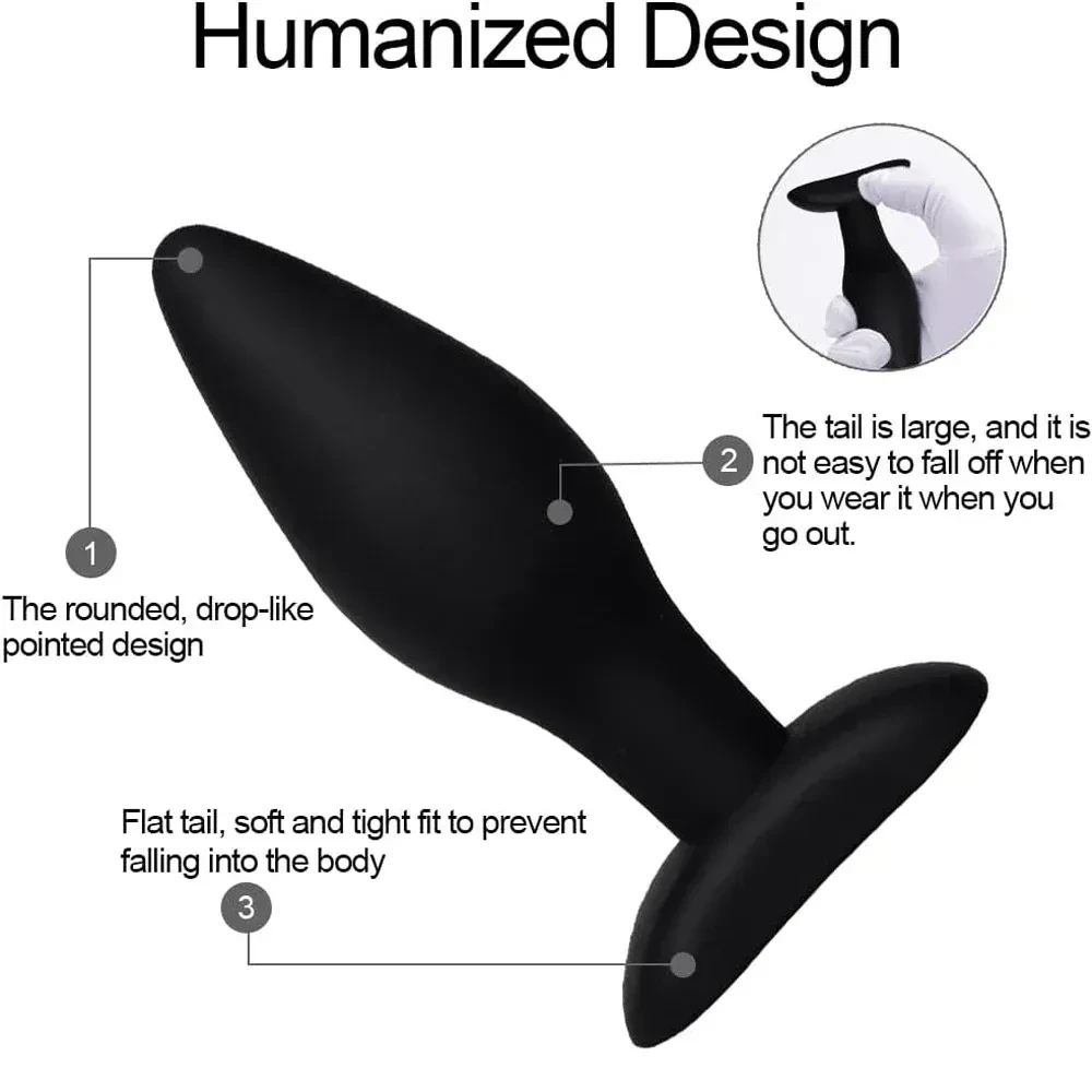 isensualflow es plug anal silicona suave principiantes