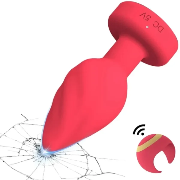 isensualflow es plug anal silicona vibración inalámbrico