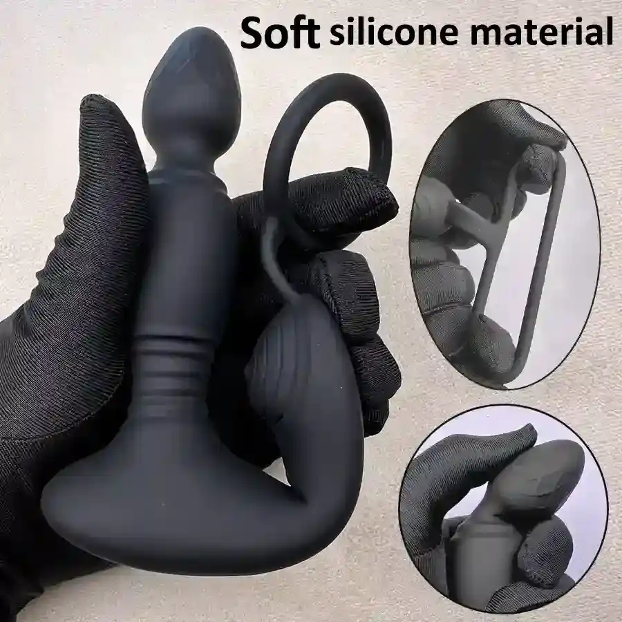 isensualflow es plug anal vibrador prostatico silicona 1