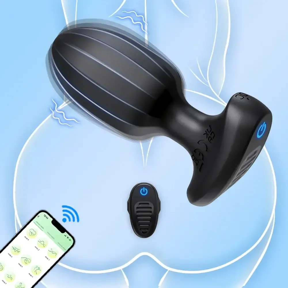 isensualflow es plug anal vibrador silicona medica 1