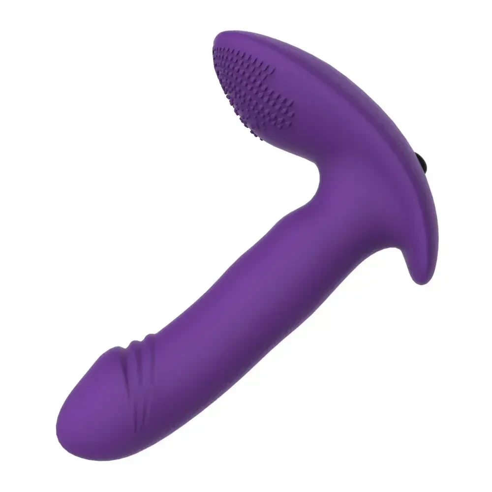 isensualflow es plug anal vibrante silicona purpura