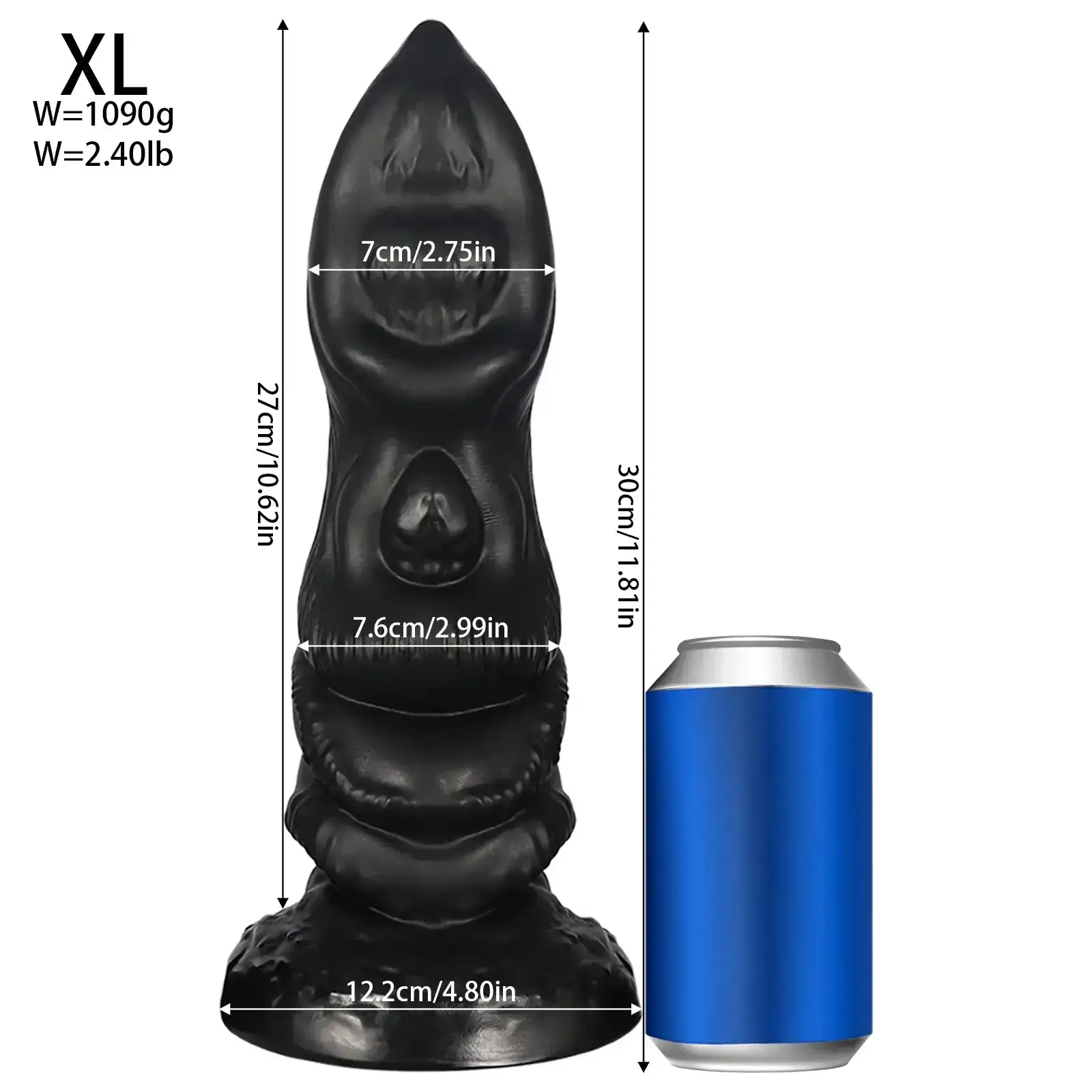 isensualflow es plug anal xl con ventosa