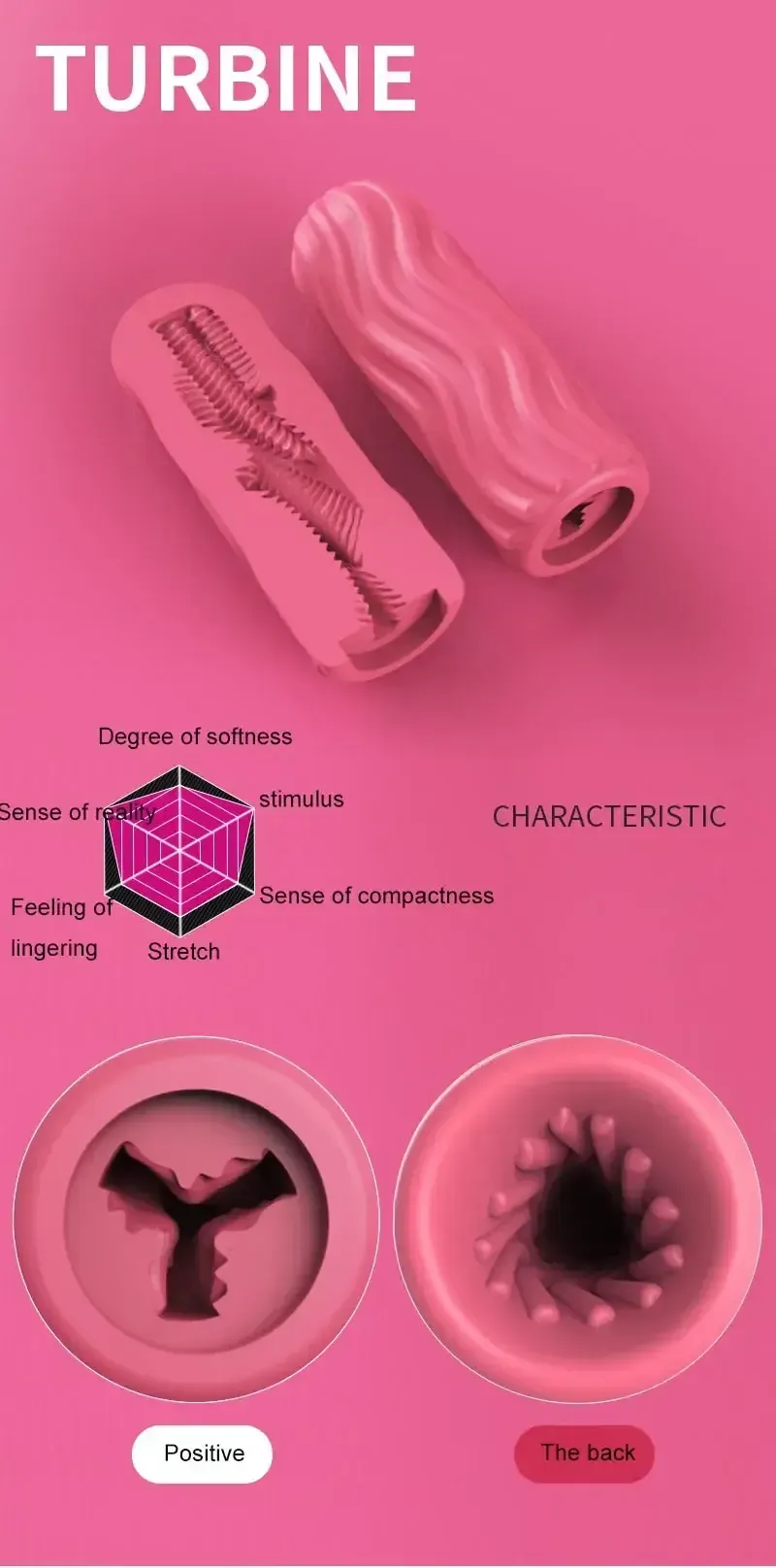 isensualflow es pocket pussy silicona textura realista roja