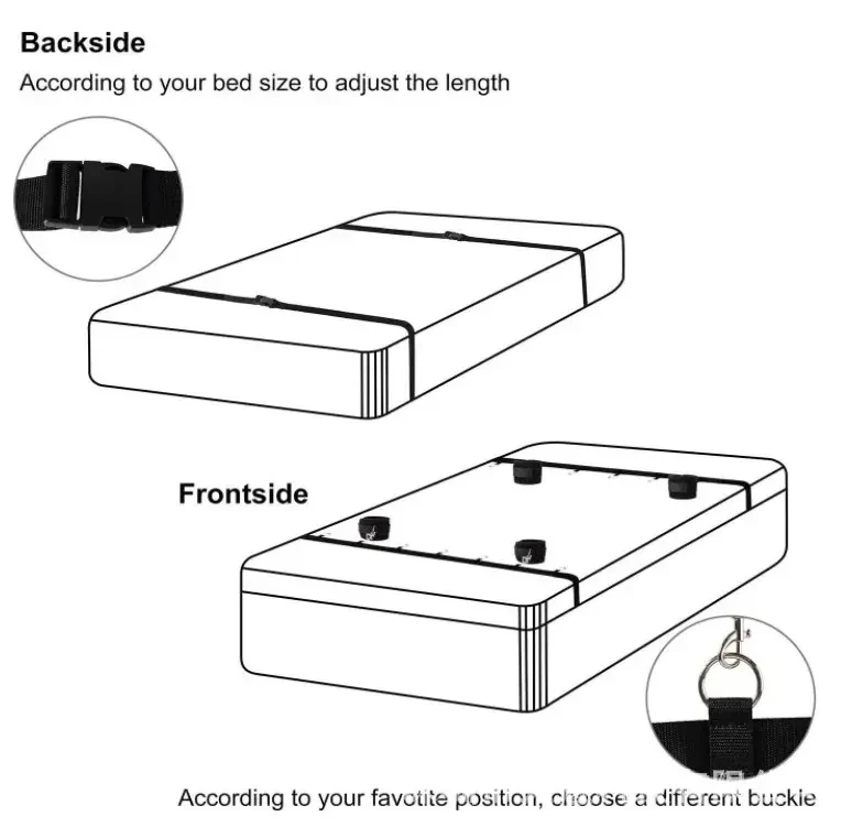 isensualflow es sistema de sujeción bajo colchón