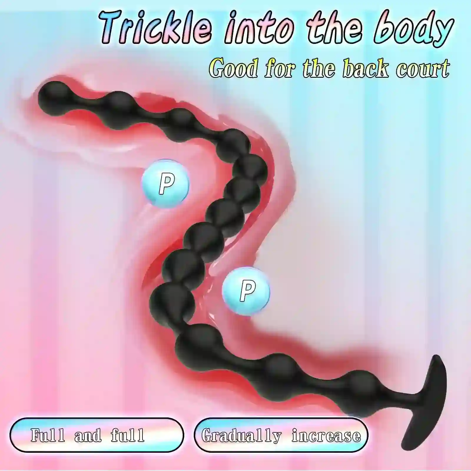 isensualflow es tapon anal 13 bolas silicona medica