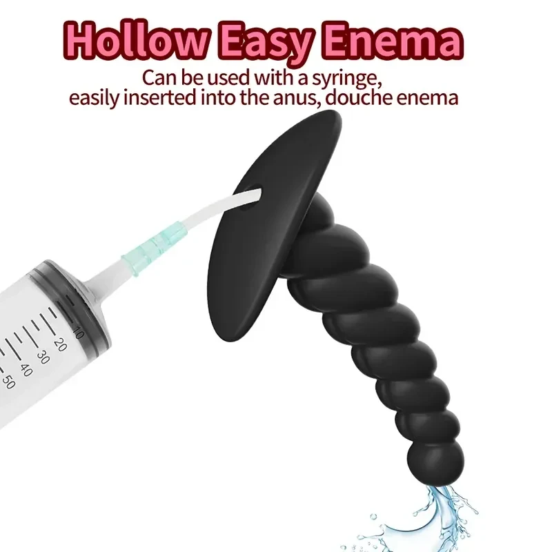isensualflow es tapon anal hueco silicona medica