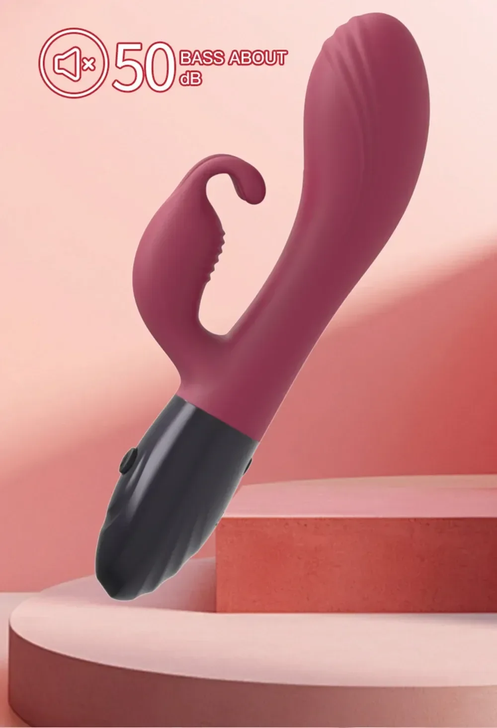 isensualflow es vibrador conejo silicona punto g 1