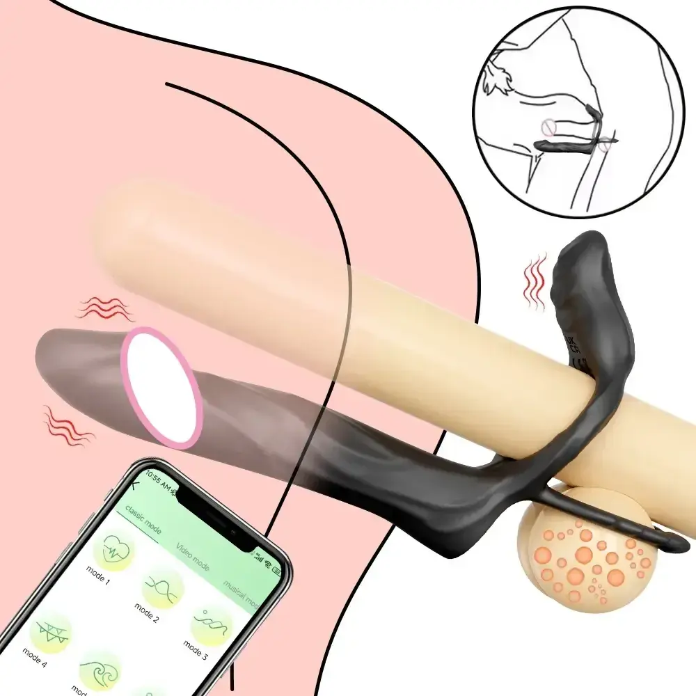 isensualflow es vibrador doble penetracion silicona suave