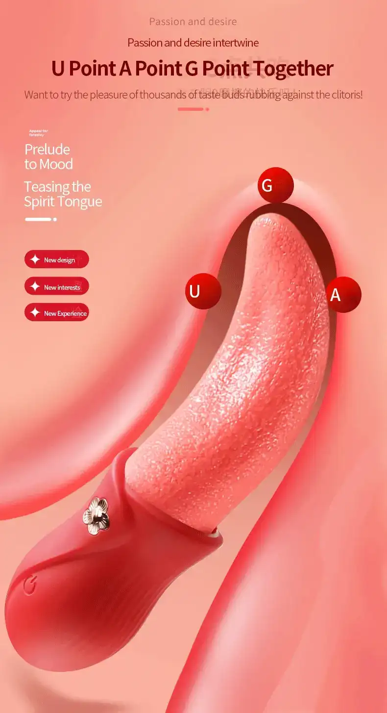 isensualflow es vibrador femenino lengua realista impermeable