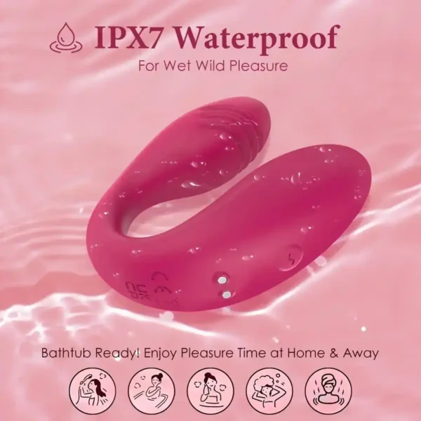 isensualflow es vibrador impermeable silicona médica app