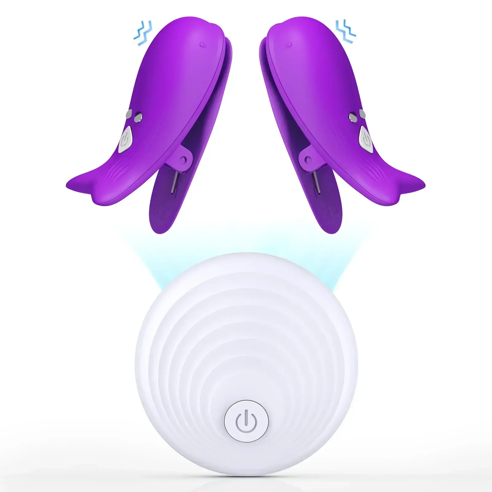 isensualflow es vibrador inalambrico silicona para pezones