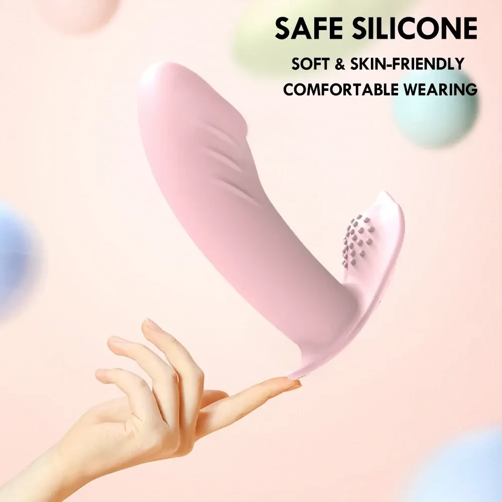 isensualflow es vibrador mariposa silicona suave punto g