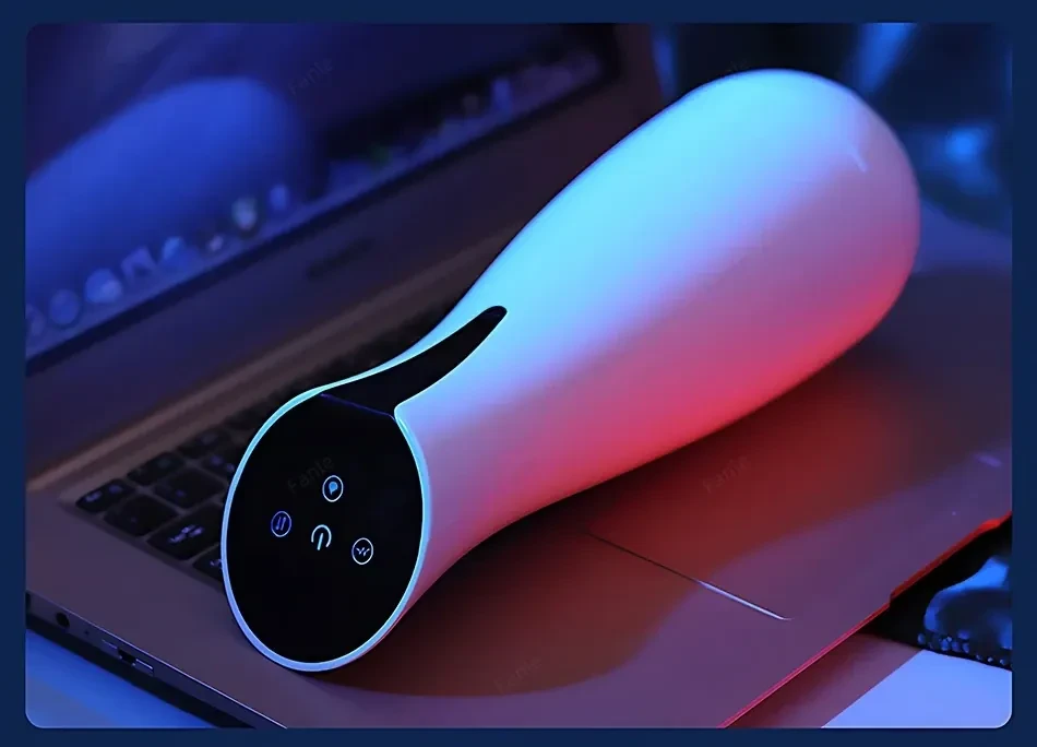 isensualflow es vibrador masculino silicona tpe calentamiento