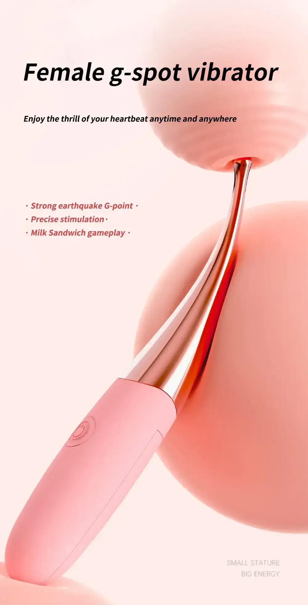 isensualflow es vibrador pequeno punto g potente