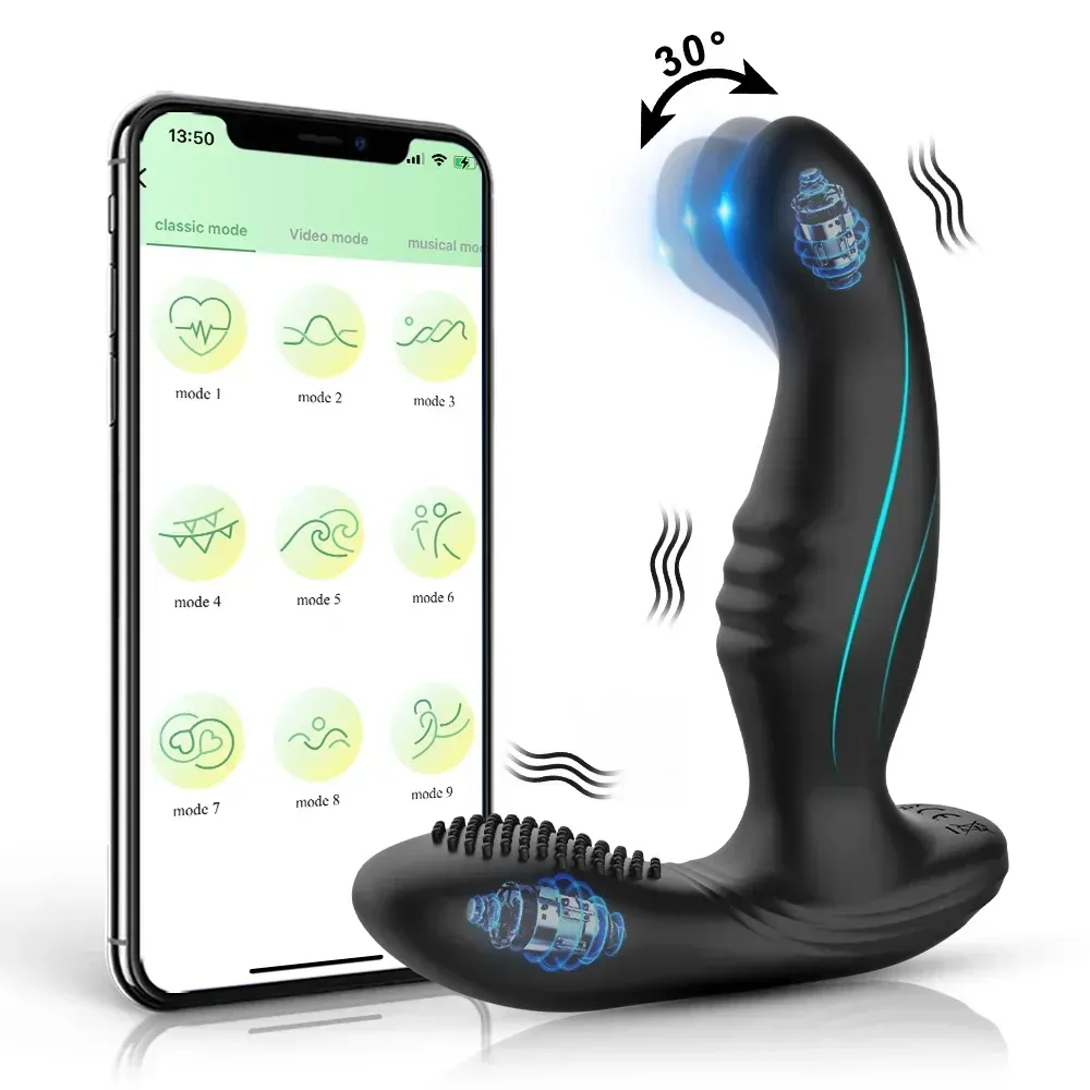 isensualflow es vibrador prostatico silicona con app