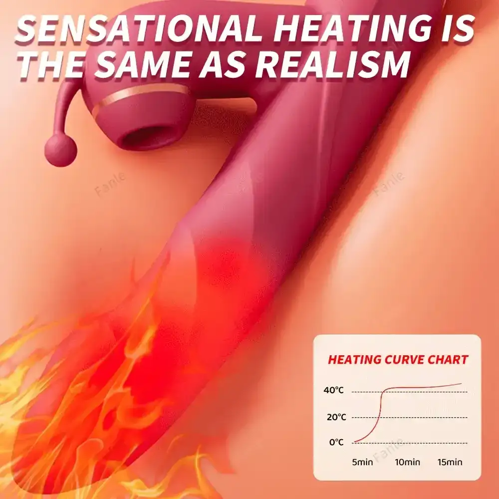 isensualflow es vibrador rabbit silicona suave con calor