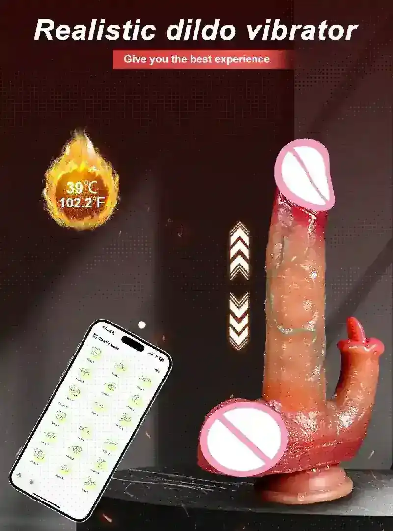 isensualflow es vibrador telescopico con ventosa grande