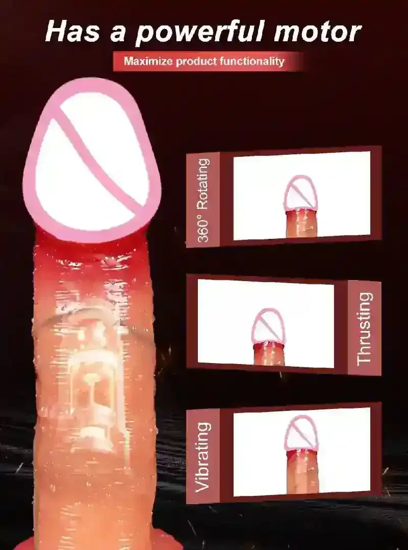 isensualflow es vibrador telescopico con ventosa y calor