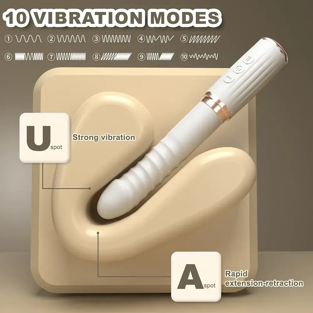 isensualflow es vibrador telescopico de silicona medica
