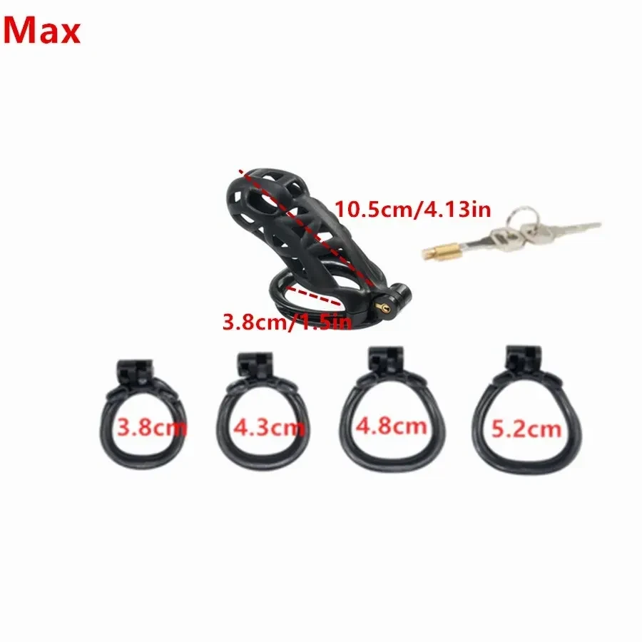 jaula castidad cobra de resina