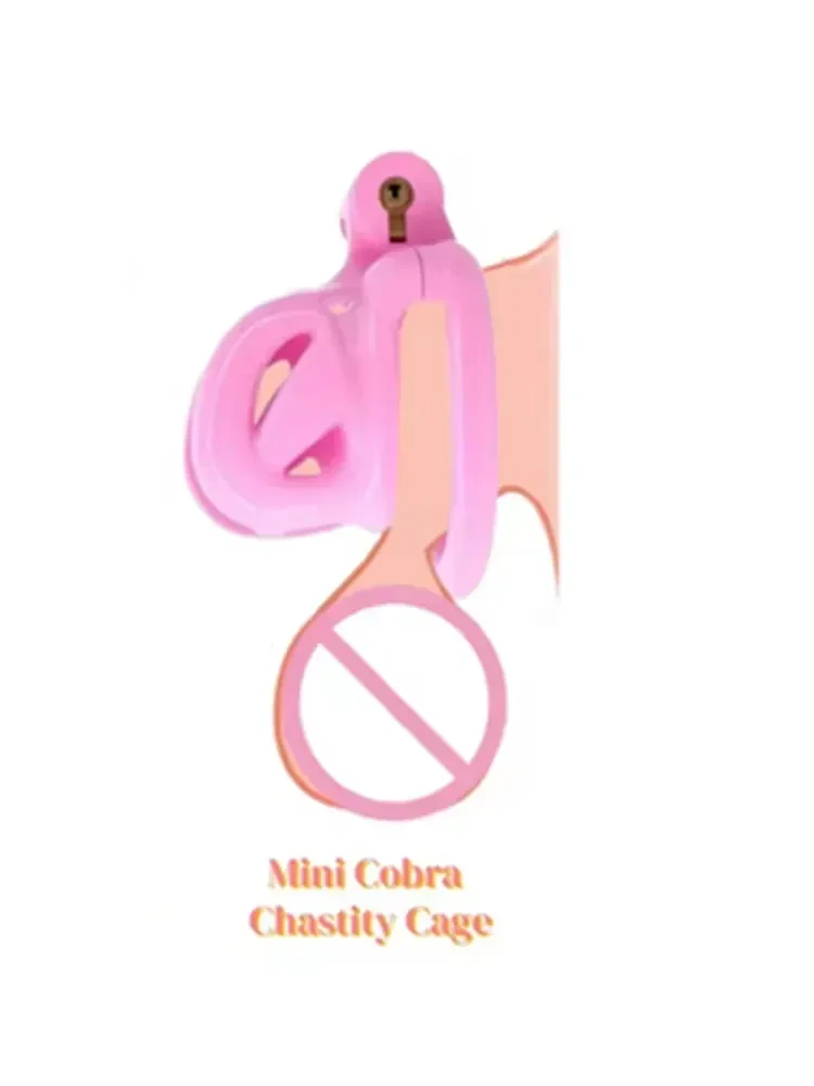 jaula castidad masculina diseno cobra resina