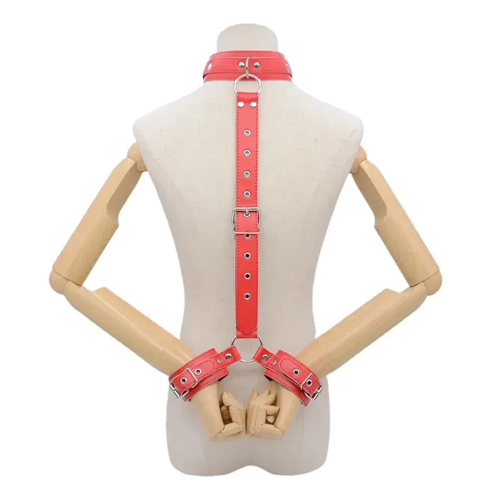 juego de esposas y collar bdsm