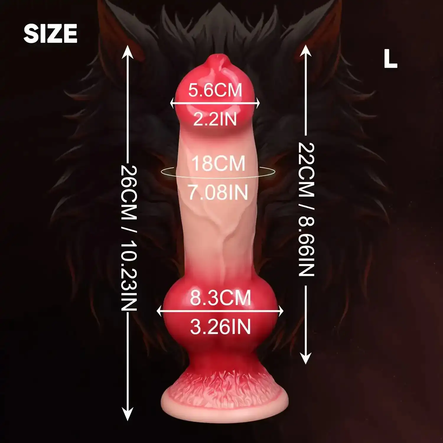 juguete anal cola animal realista