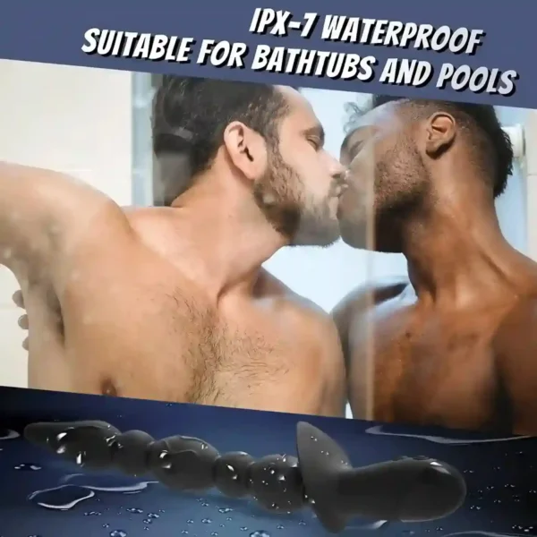 juguete anal con masaje prostático suave