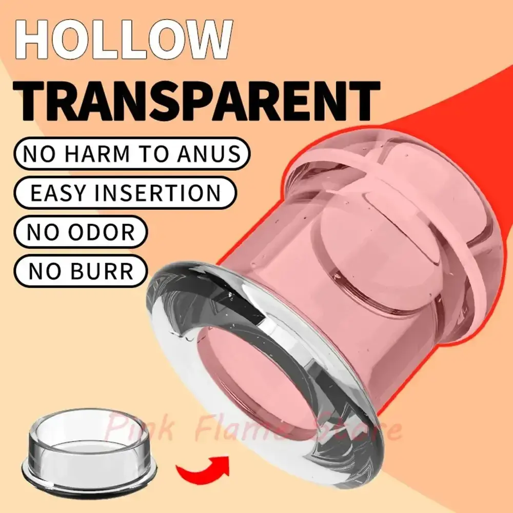 juguete anal con tapón anti fugas