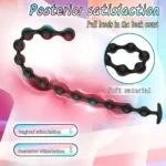 juguete anal de silicona para placer