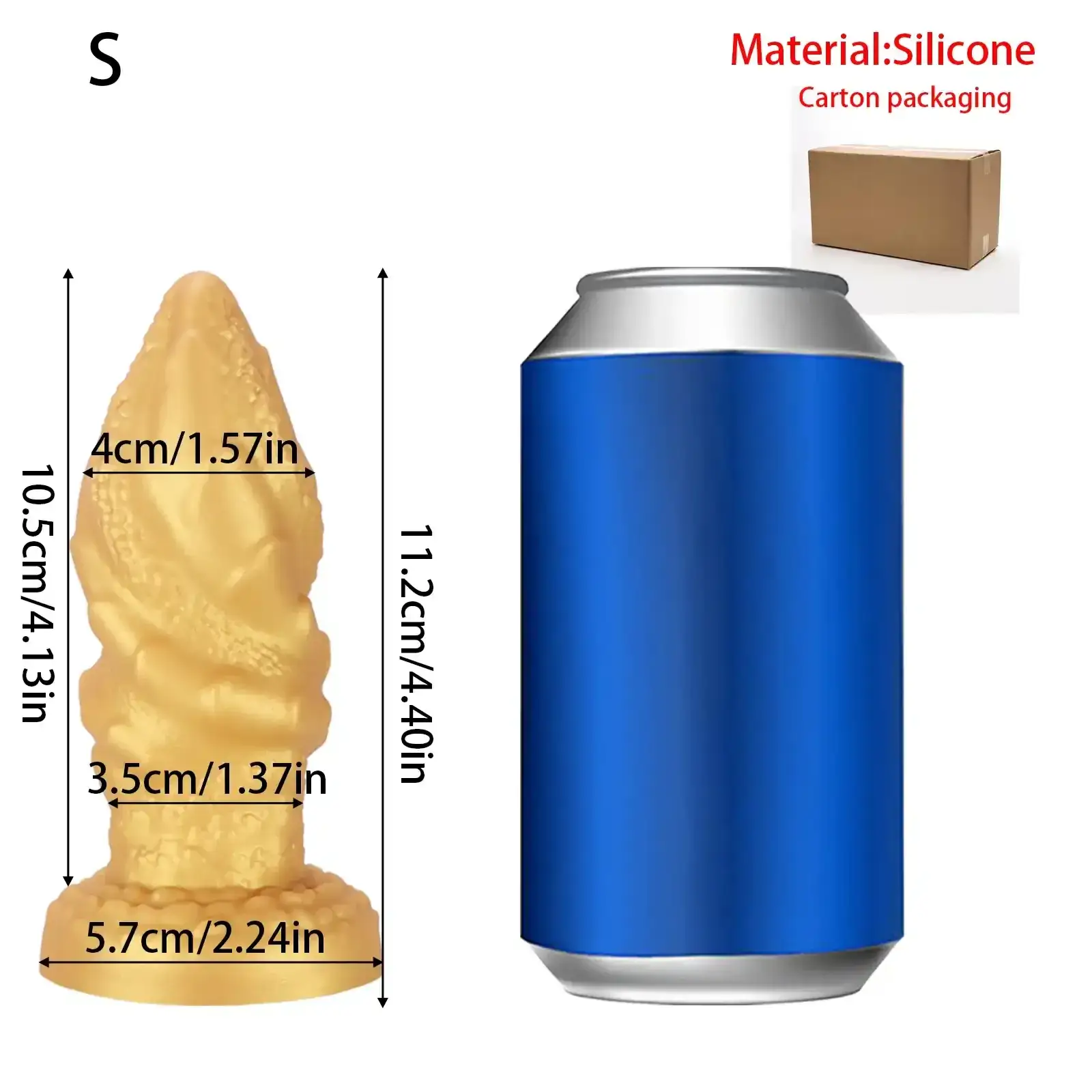 juguete anal dilatador de silicona