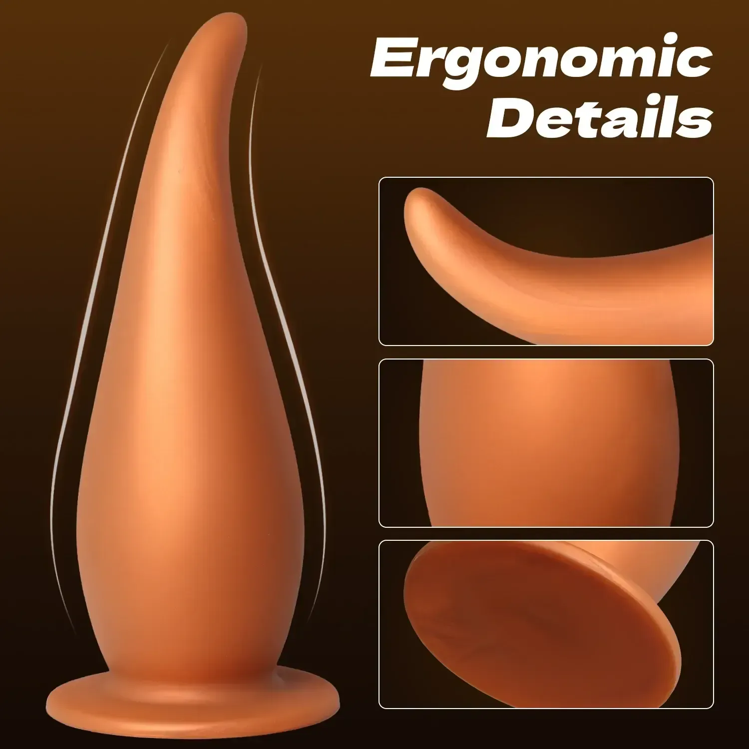 juguete anal dilatador grande silicona