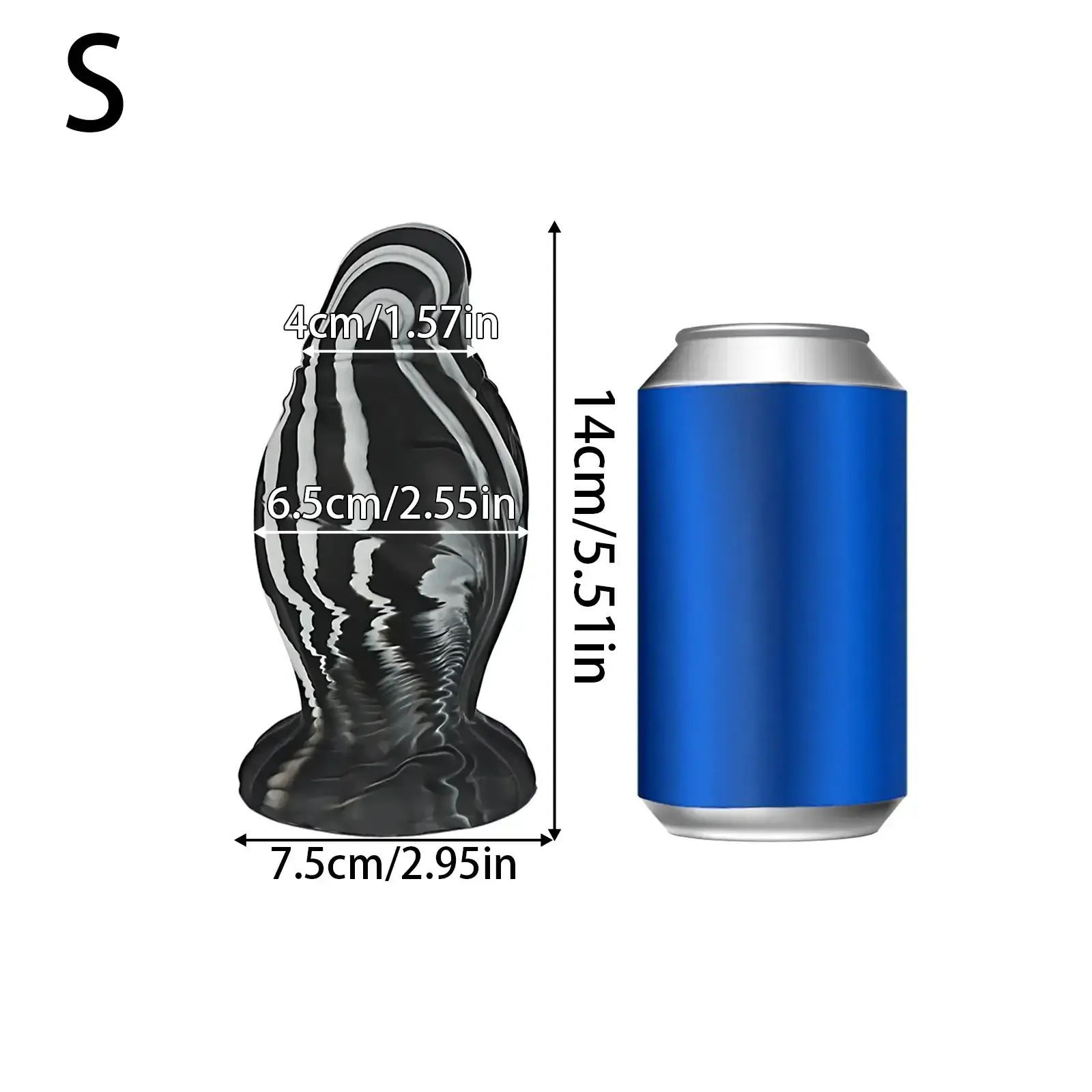 juguete anal grande de silicona