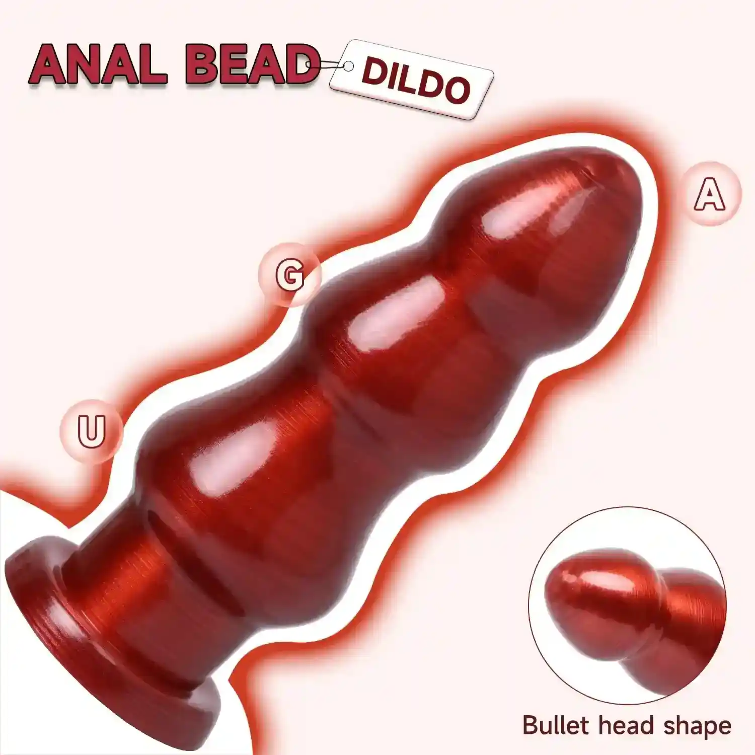 juguete anal grueso de pvc grande