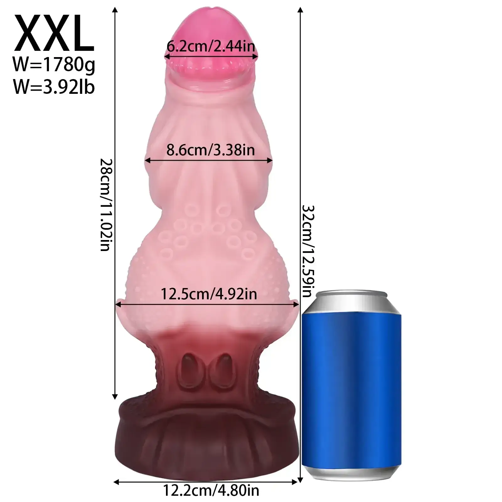 juguete anal inflable de silicona