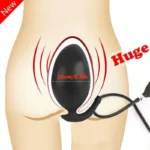 juguete anal inflable silicona con forma