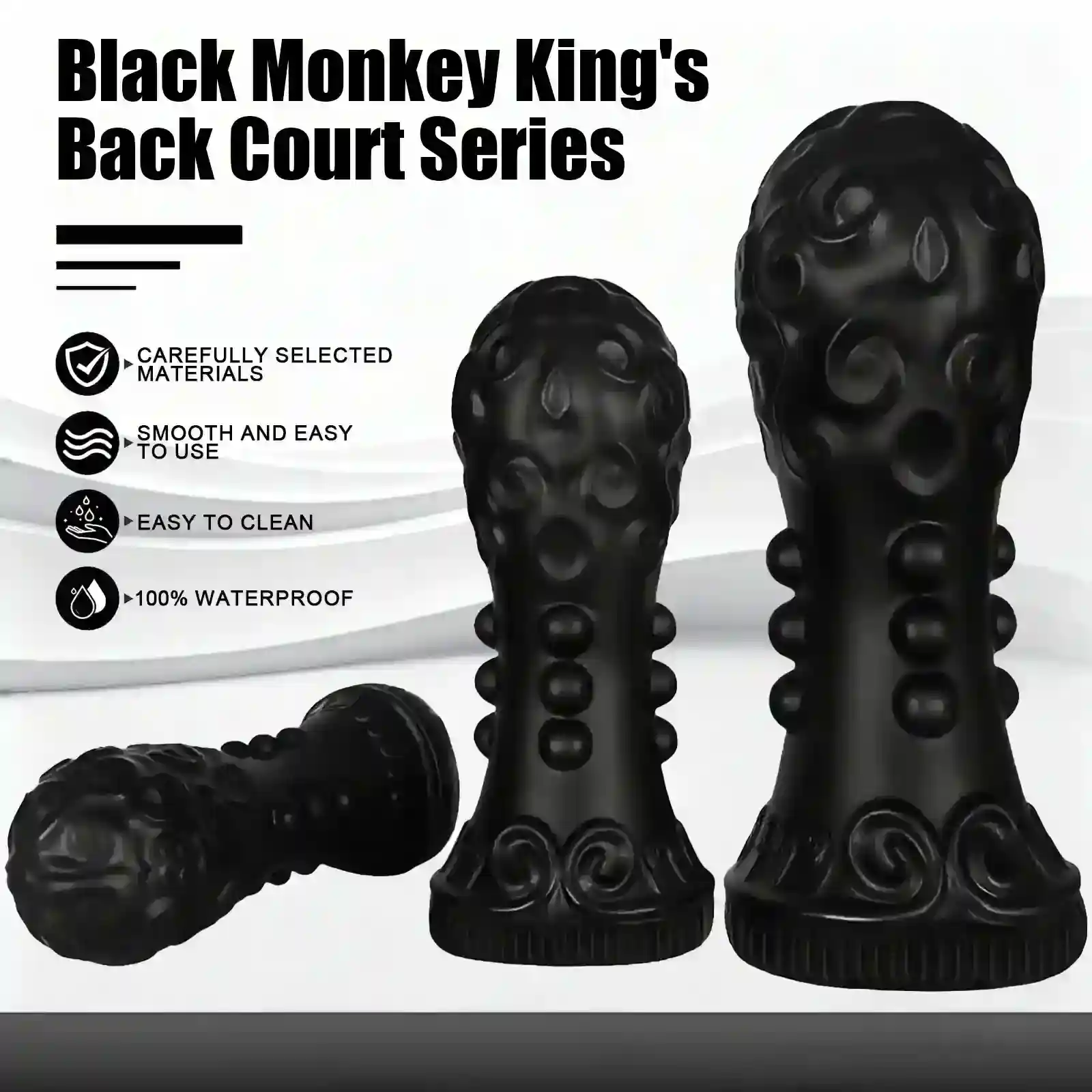 juguete anal monstruoso de plastico grande