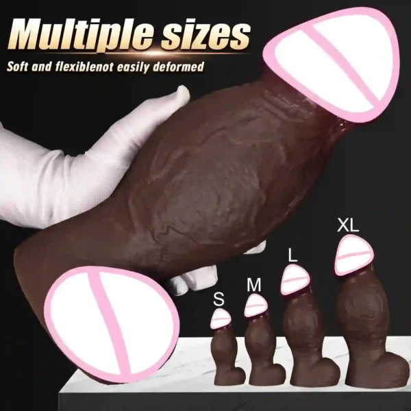 juguete anal silicona con ventosa grande