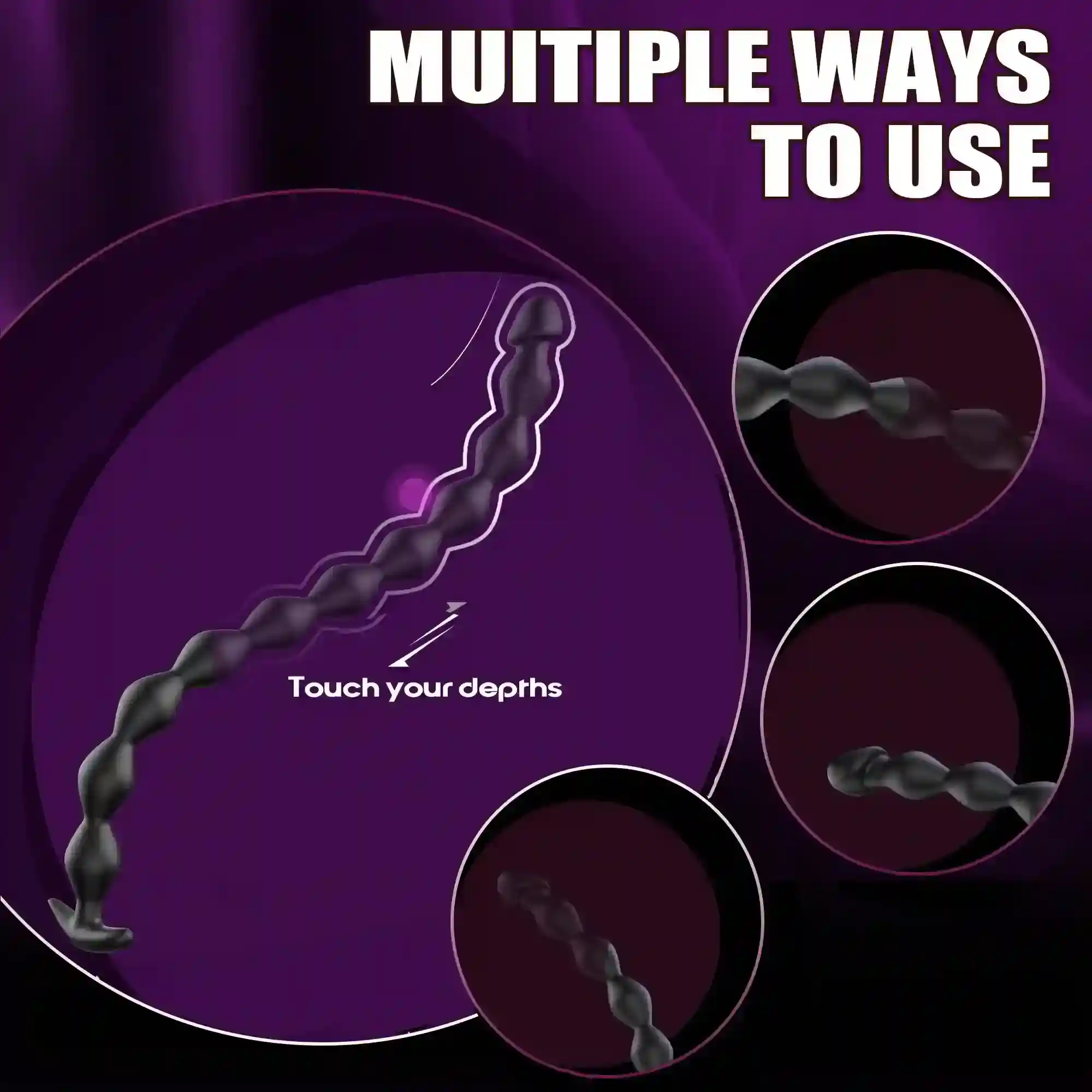 juguete anal silicona estimulacion prostatica