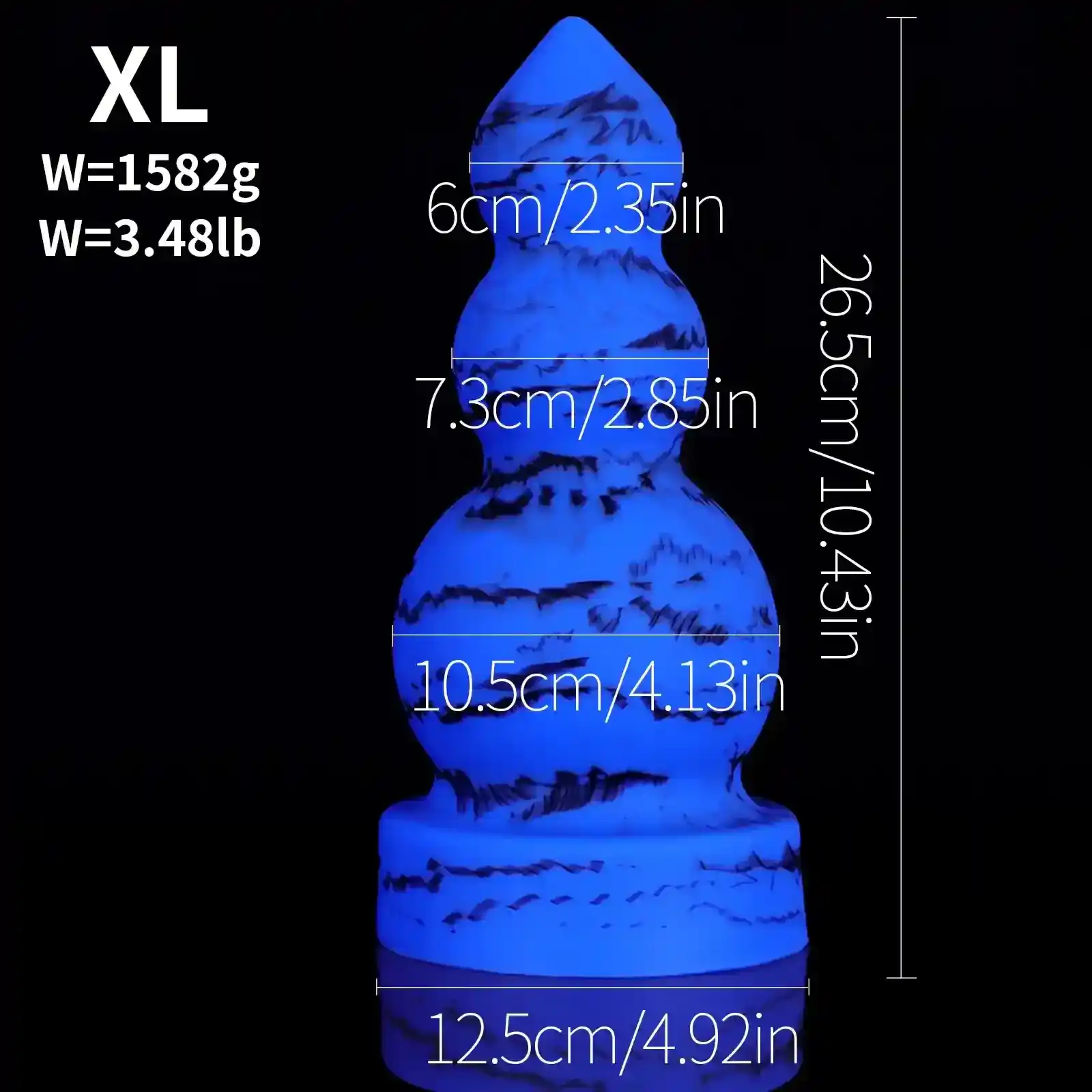 juguete anal silicona liquida grande