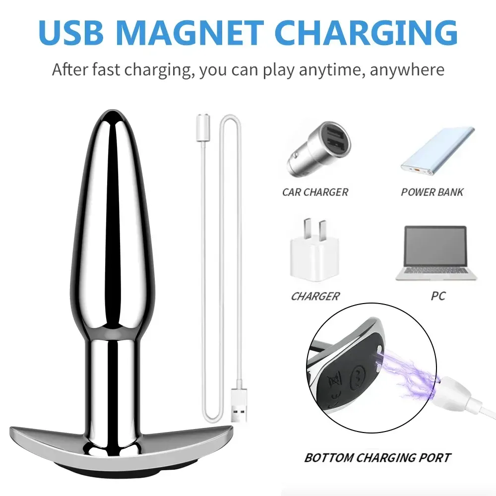 juguete anal silicona segura y vibracion