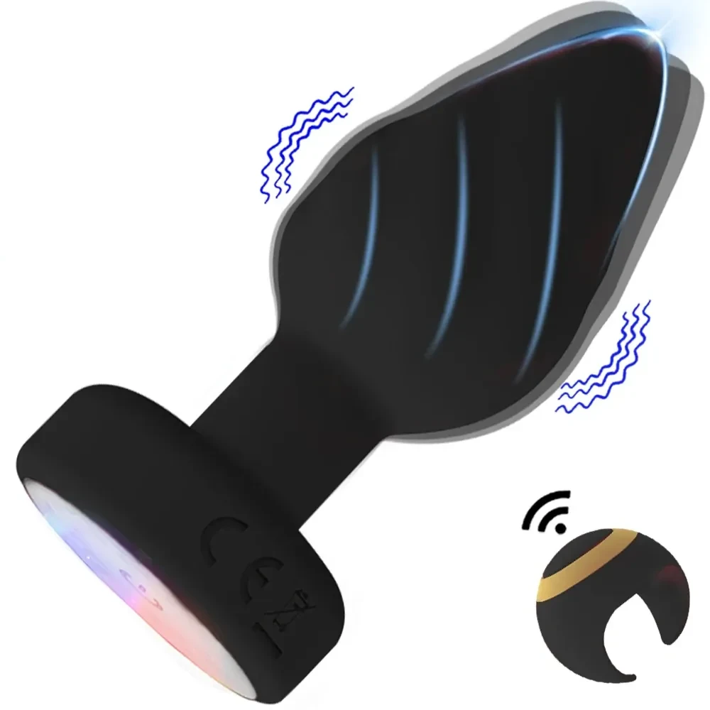 juguete anal silicona suave vibracion