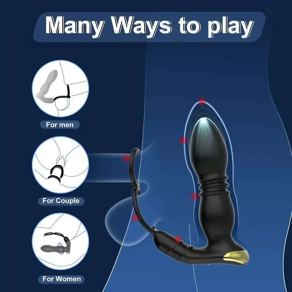 juguete anal telescopico control remoto app