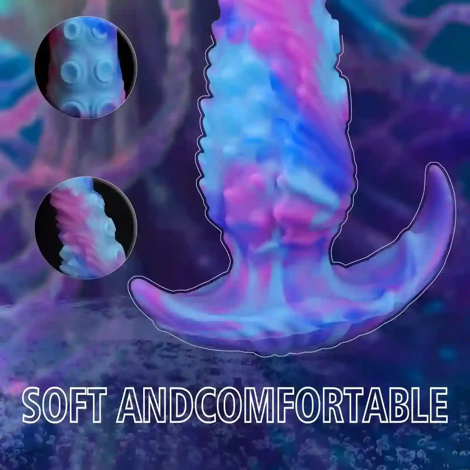 juguete anal tentaculos de silicona 1