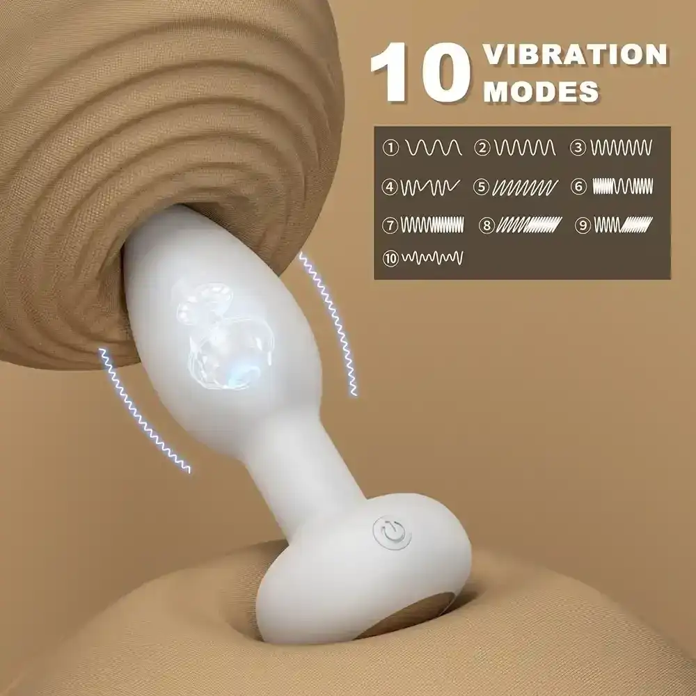 juguete anal vibratorio con masaje prostata 1