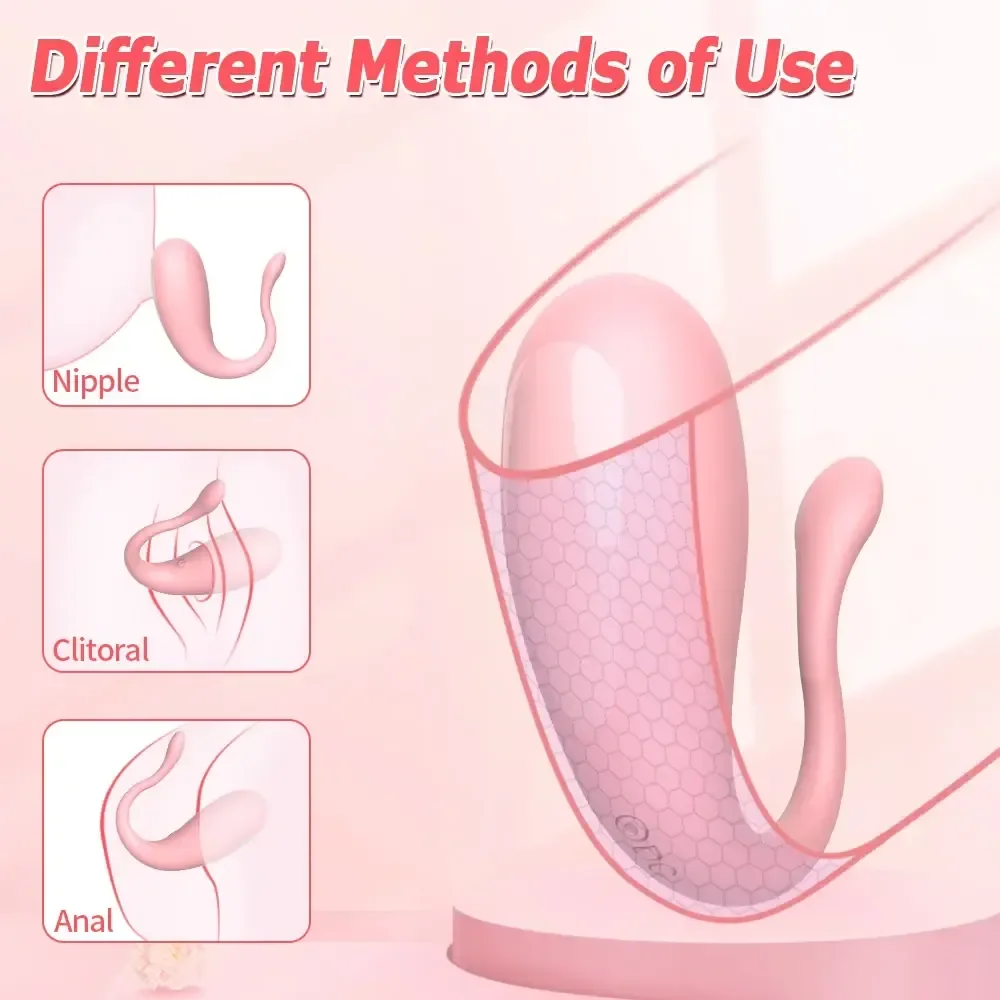juguete clitoris app modos vibracion